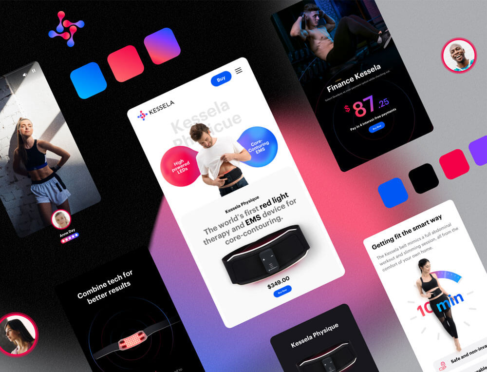 Web project - Creative digital studio by AliReza Bahador